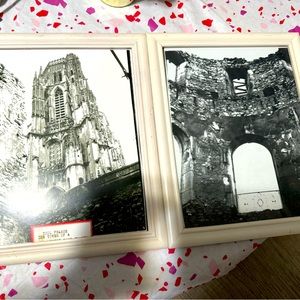 Taken by a World War 2 soldier these are what was left after the bombing